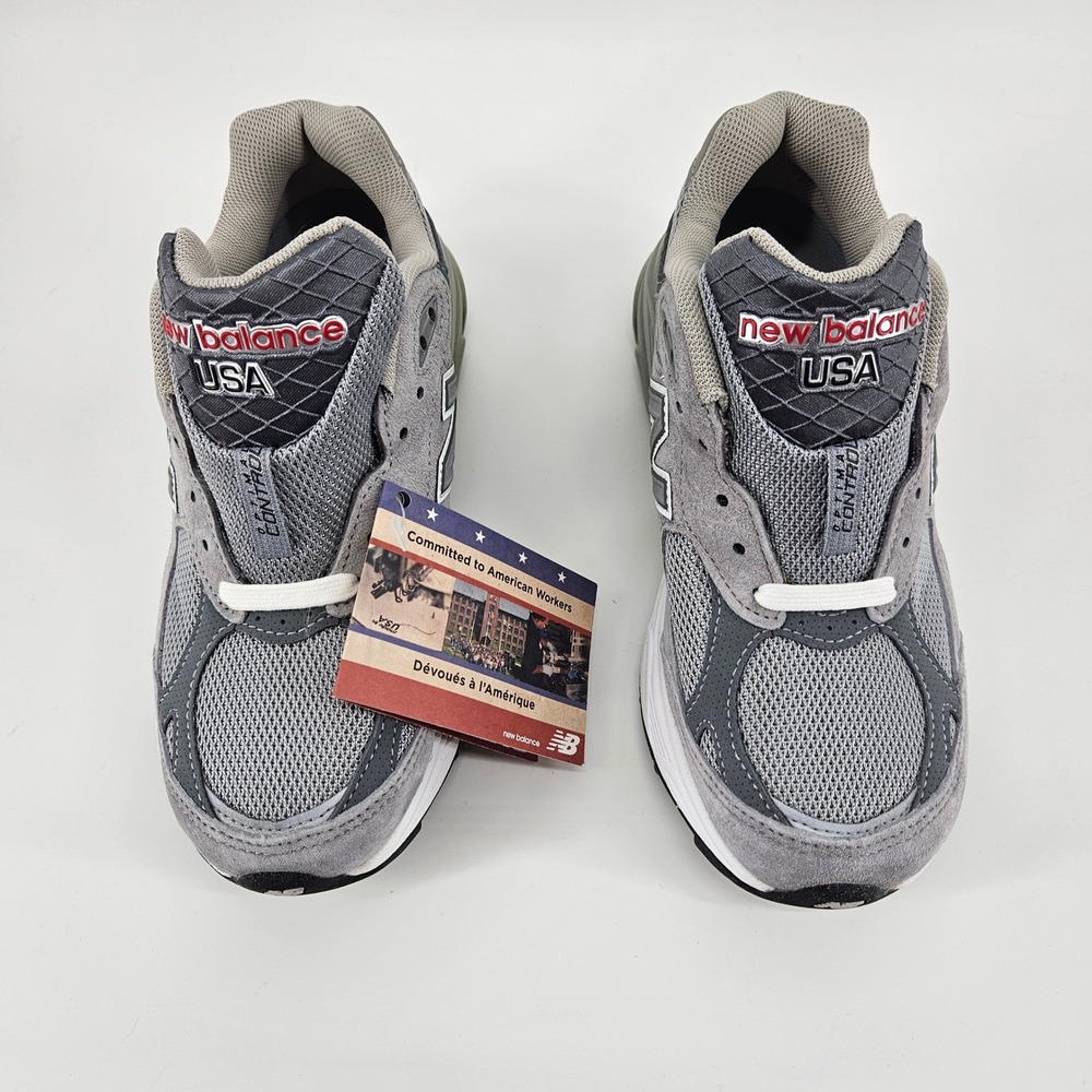 New Balance 990v3 Made in USA Womens 5 Wide Heritage Grey Sneakers W990GL3
